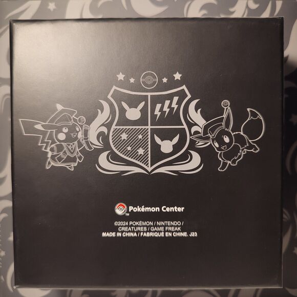 Pokemon TCG Pikachu & Eevee 2024 Graduation Hat And Enamel Pins Set Of 4 - Picture 7 of 10